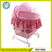 China supplier automatic swing baby crib